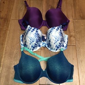 Bundle of 3 Victoria Secret 38D Bras